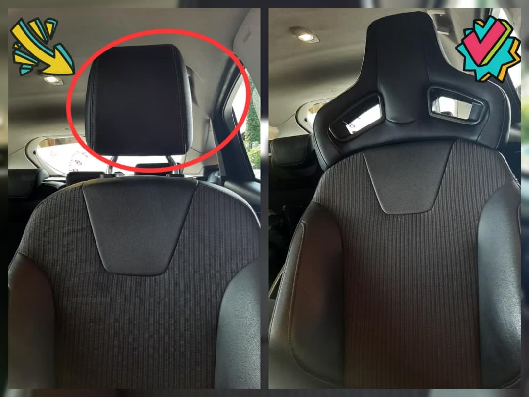 How to Install a Sport Style Racing Seat Headrest in 5 Minutes